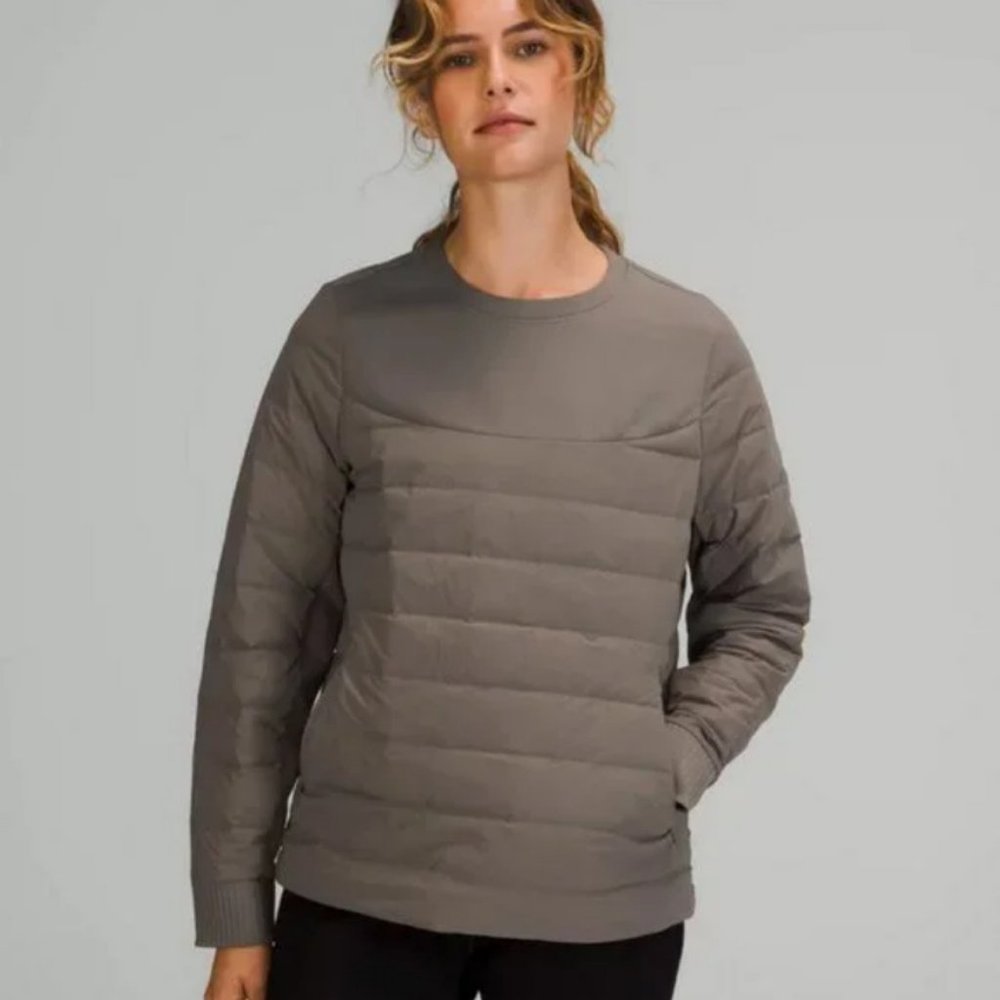 Down and Around Crew Pullover (700-Fill Goose Down)